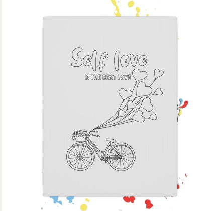 🌸 “Ride for You” – Self Love Bike Paint Kit